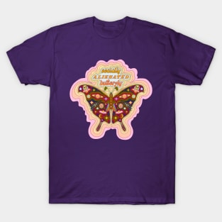 Socially Alienated Butterfly - 70s / 80s Butterfly T-Shirt